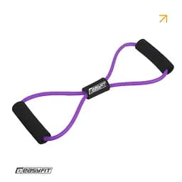 Еспандер EasyFit вісімка трубчастий фіолетовий - мініатюра 2