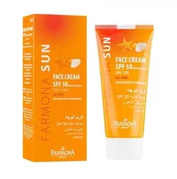 Крем для лица с маслом Макадамии SPF 50 SUN Farmona 50 мл