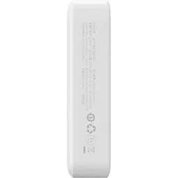 Зовнішній акумулятор Baseus Magnetic Mini 20W 20000 mAh White (PPCX150002) [113529] - мініатюра 6