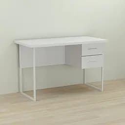 Комп'ютерний стіл Ferrum-decor Таккота 75x100x70 білий ДСП Білий 32мм (FRD-102112)