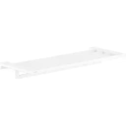 Полочка с полотенцедержателем Hansgrohe AddStoris 63.0/64.8 x 24.8 см Matt White 41751700, Белый матовый