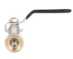 Кран кульовий Thermo Alliance Base 1/2" ВВ прямий, PN40, важіль SD600W15 - мініатюра 6