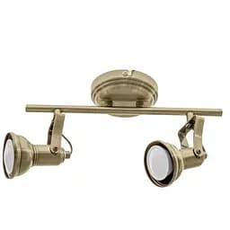 Светильник Brille настенный-потолочный спот лофт HTL-196/2 GU10 AB