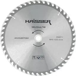 Диск пильний по дереву Haisser 300х32 мм 48Т (16476)