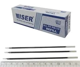 Стрижень масляний Wiser, фіолетовий, 134 мм, 100 шт., STERJ-FIO