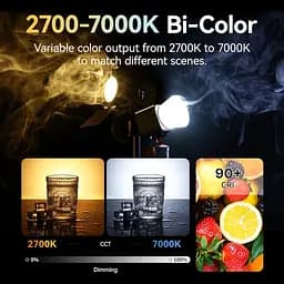 Відеосвітло Ulanzi Vijim L3 RGB COB Fill Light (UV-L052GBB1 L3 RGB) (L052GBB1) - мініатюра 7
