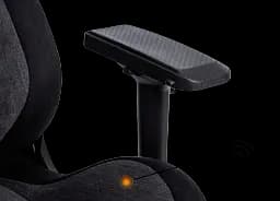 Геймерське крісло GT Racer чорне з темно-сірим (X-8005 Dark Gray/Black Suede) - мініатюра 9
