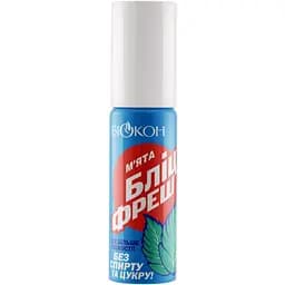 Освіжувач для порожнини рота Біокон Бліц-фреш М'ята 25 мл