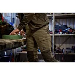 Штани Harkila Scandinavian 58 Green/Brown - мініатюра 3
