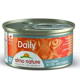 Консервований корм Almo Nature Daily Menu Cat Мус із осетром для кішок (85 гр.)