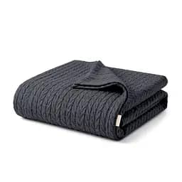 Плед-покривало Cosas Knitted Braid Beluga косичка 110х140 см (Blanket_64-1Beluga_KnittedBraid_110x140)
