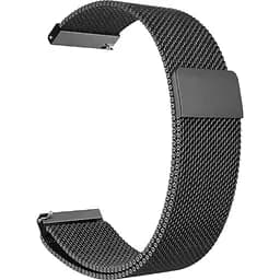 Ремешок BeCover Milanese Style для Xiaomi Mi Watch (20 mm)/Garmin Vivoactive 3S/4S/Venu 2С/Canyon CNS-SW71SS/Mobvoi TicWatch C2/Withings Activite Steel/Huawei Honor S1 Gray (707689)