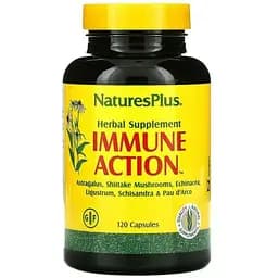 Иммуностимулирующий комплекс Nature's Plus Immune Action 120 растительных капсул