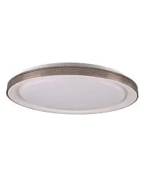 Люстра с пультом светодиодная, потолочный светильник Goldlux 331885 Grazyna LED 1x72W 3000K/4000K/6000K 8000Lm IP44 серая