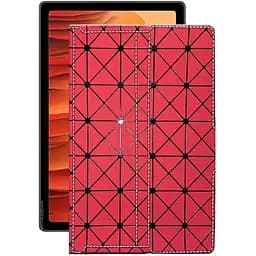 Чохол StatusCASE з екошкіри для планшету Samsung Galaxy Tab A7 10.4 2020 (T500) Червоний ромб