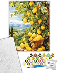 Картина за номерами "Лимонна гілка" Art Craft 12039-AC 40х50 см - мініатюра 2