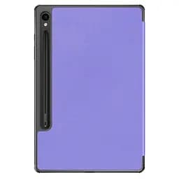 Чохол-книжка на планшет Samsung Galaxy Tab S9 (SM-X710/X716B/X718U)/S9 FE (SM-X510/X516)/S10 FE (SM-X520/X526)/S10 Lite (SM- X400/X406), Smart Case, lavender, підставка для планшета 10.9 ,11 , шкіряний, мікрофібра, на магніті - мініатюра 2