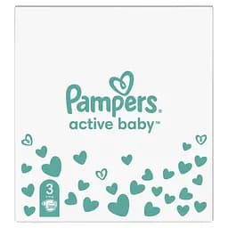 Набір підгузки Pampers Active Baby Розмір 3 (6-10 кг) 208 шт. - мініатюра 2