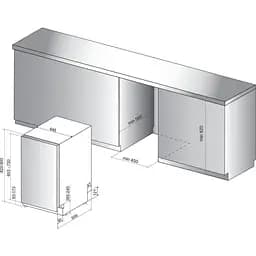 Посудомийна машина HOTPOINT ARISTON HSIO 3O23 WFE - мініатюра 7