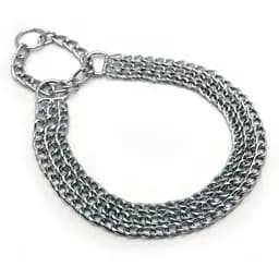 Нашийник зашморг для собак Zoo-hunt ланцюг економ метал УЛЧ3 2,5 мм 50 см