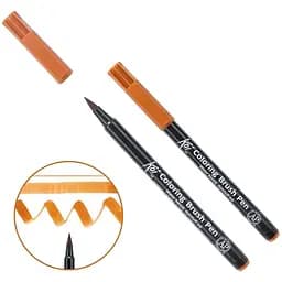 Маркер-кисть акварельная KOI Сиена натуральная (14) Sakura