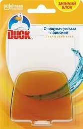 Сменный подвесной блок для унитаза Туалетный Утенок 4в1 Цитрусовый бриз, 55 мл