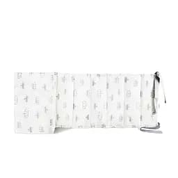 Бортики в детскую кроватку 30x120 CROWN, белый (WeltBed_Crown_30x120)