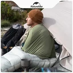 Підкладка для спального мішка Naturehike (CNH22SD016) нейлон - сіро-блакитна - мініатюра 3