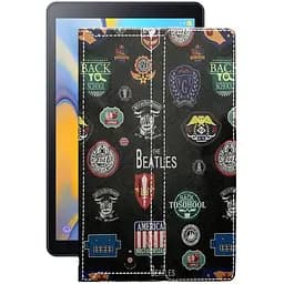 Чохол StatusCASE з екошкіри для планшету Samsung Galaxy Tab A 10.5 (T590) Бітлз