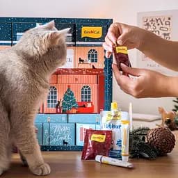 Адвент календар GimCat Adventskalender 2024 для котів 550 г - мініатюра 8