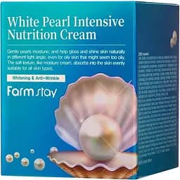 Крем для обличчя FarmStay White Pearl Intensive Nutrition Cream 50 мл - мініатюра 5