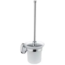 Ершик настенный с крышкой Zerix LR3310 LL1441, Хром