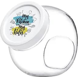 Банка для сипучих продуктів Pasabahce Bella Graffiti 1.5 л (80000-SL)