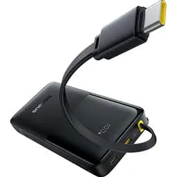 Зовнішній акумулятор Baseus Bipow 2 20000mAh 20W Black (P10077101113-01) [132854] - мініатюра 5