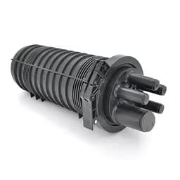 Муфта оптична Merlion ML-OP-F106H-96C, герметична, 5 вводів, до 4-х касет, до 96 зварок, матеріал PP - мініатюра 2
