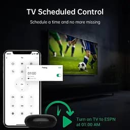 Універсальний пульт дистанційного керування ERemote HA Smart Wi-Fi IR інфрачервоний бластер для телевізора, кондиціонера, STB - мініатюра 2