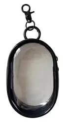 Брелок сумочка Прозрачный Чёрный Keychain Transparent Black 10.5 х 6.5 см