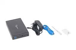 Карман для HDD 3.5 Gembird SATA HDD, USB 3.0 - мініатюра 2