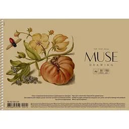 Альбом Muse Drawing на спіралі A4 30 аркушів в асортименті (PB-SC-030-319) - мініатюра 3