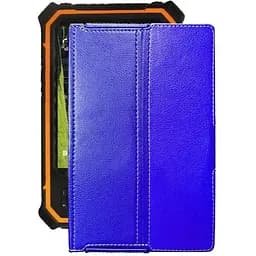 Чохол StatusCASE з екошкіри для планшету Hugerock T80V2 Синій