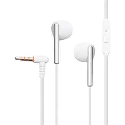 Проволочные наушники Celebrat 3.5 mm G6 вкладыши с микрофоном 1.2 m White