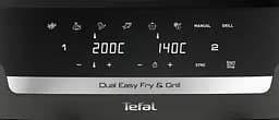 Мультипіч Tefal Dual Easy Fry&Grill Air Fryer EY905B10 - мініатюра 6