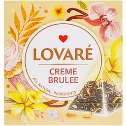 Чай чорний Lovare Creme Brulee 30 г (15 шт. х 2 г) - мініатюра 3