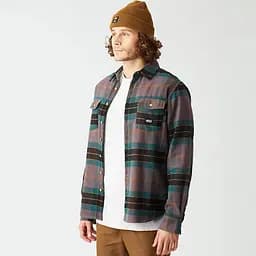 Сорочка Picture Organic Hillsboro XXL Чорний-Фіолетовий