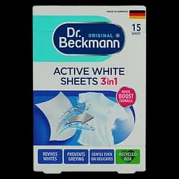 Серветки Dr. Beckmann для відновлення білого кольору, 15 шт.