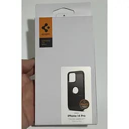 Оригінальний протиударний чохол Spigen Tough Armor MagSafe для Iphone 14 Pro (6.1") Black ACS04985 - мініатюра 6