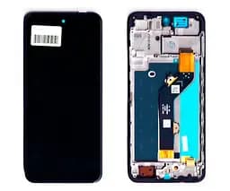 Дисплей Motorola XT2331 Moto G13/XT2333 Moto G23 чорний + рамка