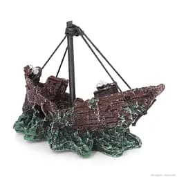 Декорація затонулий корабель Aqua Nova 12x5,5x10 см (AN664)