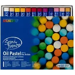 Пастель олійна Mungyo Semi Jumbo професійна 24 кольори