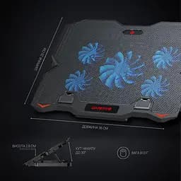 Підставка для ноутбука GamePro 15.6" Black (CP627) - мініатюра 5
